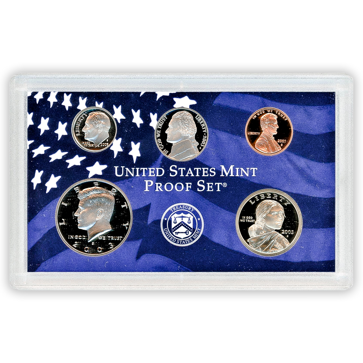 2003 US Proof Set - 10 Coins