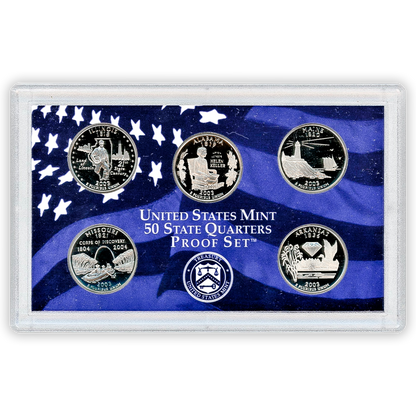 2003 US Proof Set - 10 Coins