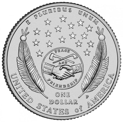 2004 Lewis & Clark  - Silver Commemorative Dollar BU