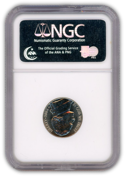 2004 Handshake Nickel Philadelphia - NGC MS66 PL Prooflike