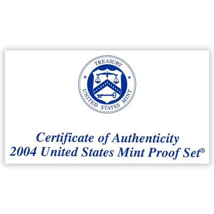 2004 US Proof Set - 11 Coins