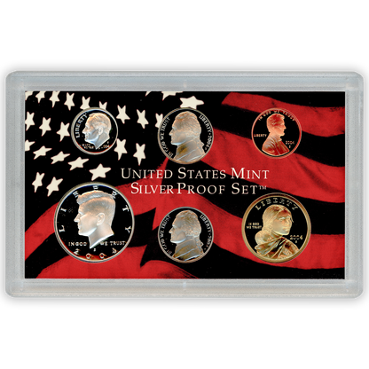 2004 Silver Proof Set - 11 Coins