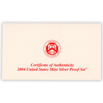 2004 Silver Proof Set - 11 Coins