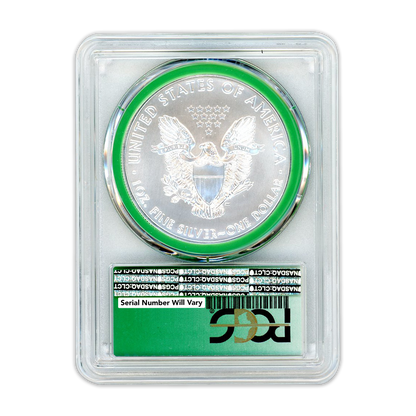 2005 American Silver Eagle - Business Strike - PCGS MS69 Monster Box Label