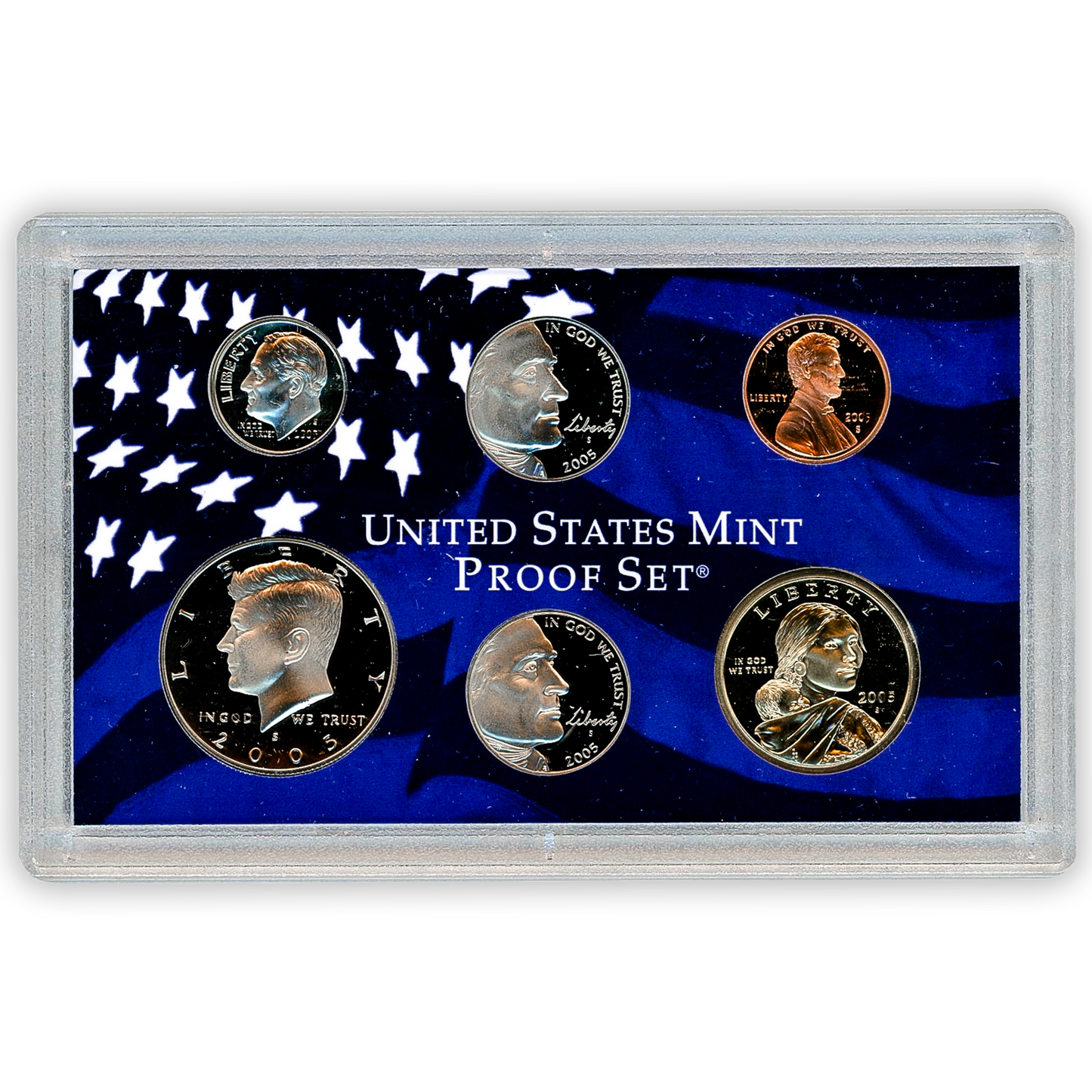 2005 US Proof Set - 11 Coins