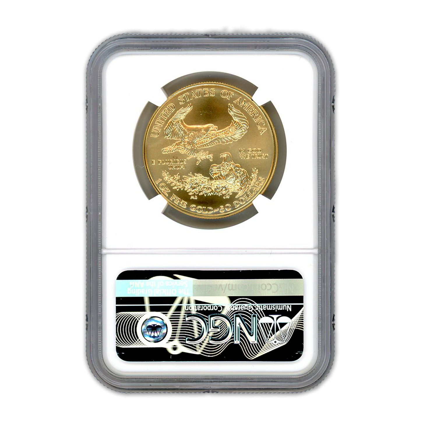 2006 $50 Burnished Gold Eagle - 1/2oz - NGC MS70