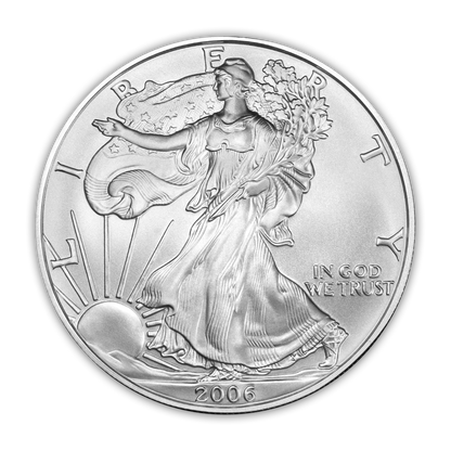 2006 Silver Eagle - West Point Burnished - Original Government Packaging (OGP)