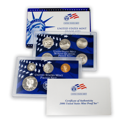 2006 US Proof Set - 10 Coins
