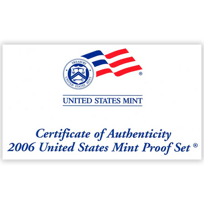 2006 US Proof Set - 10 Coins