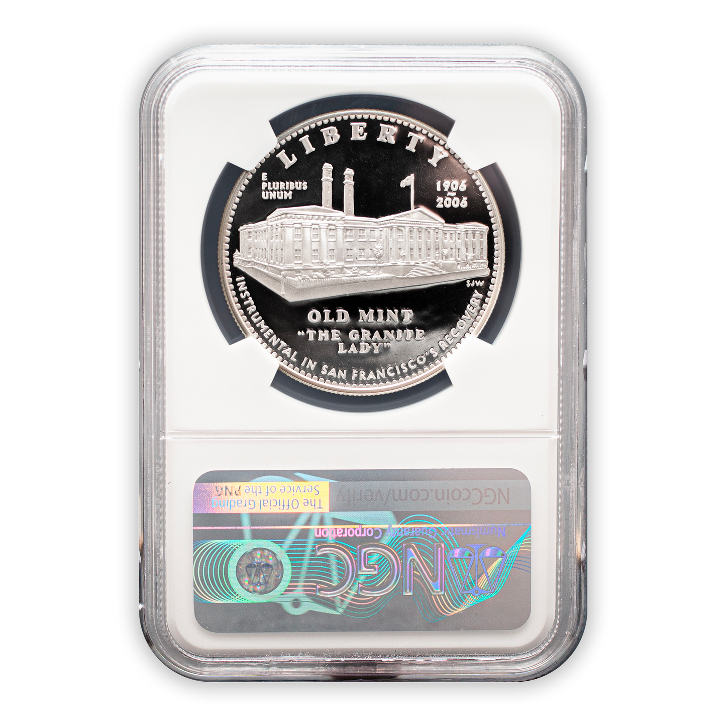 2006 Morgan Proof Silver Dollar - Old San Francisco Mint - NGC PF69 Wayne Miller Label