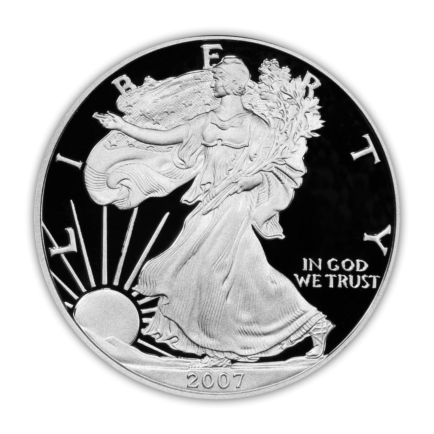2007 Silver Eagle - West Point Proof - Original Government Packaging (OGP)