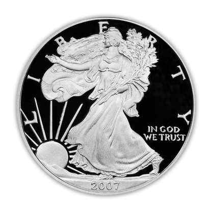 2007 Silver Eagle - West Point Proof - Original Government Packaging (OGP)