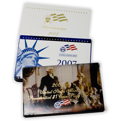 2007 US Proof Set - 14 Coins