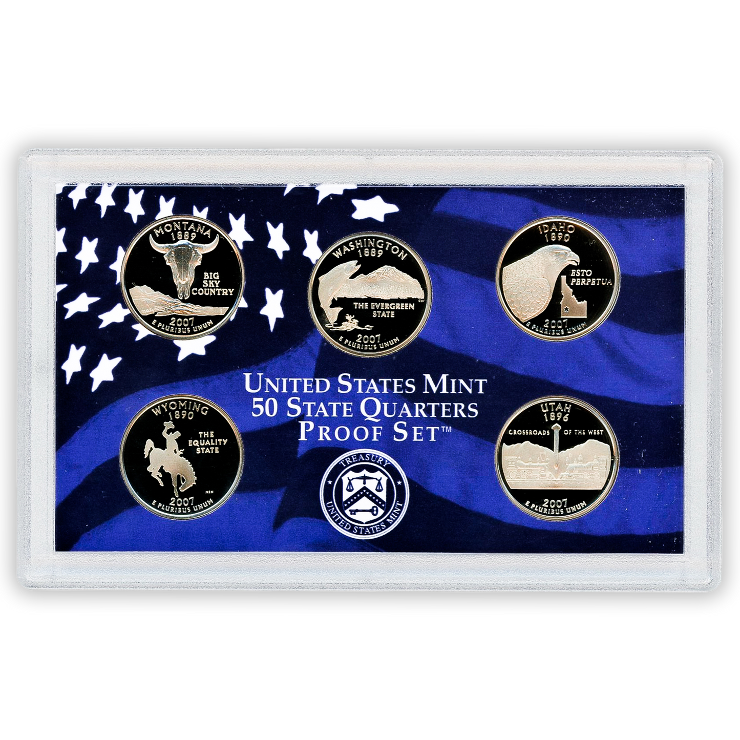 2007 US Proof Set - 14 Coins