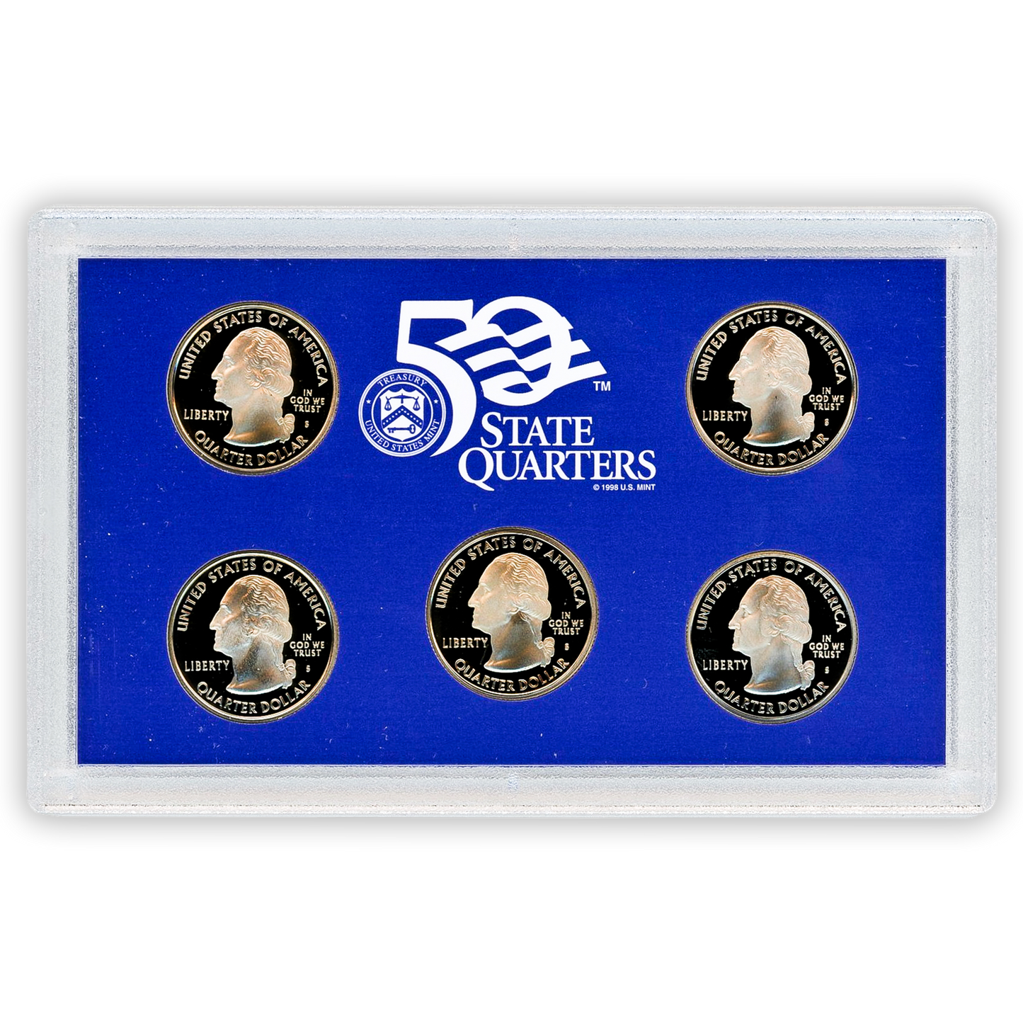 2007 US Proof Set - 14 Coins