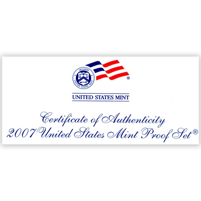 2007 US Proof Set - 14 Coins