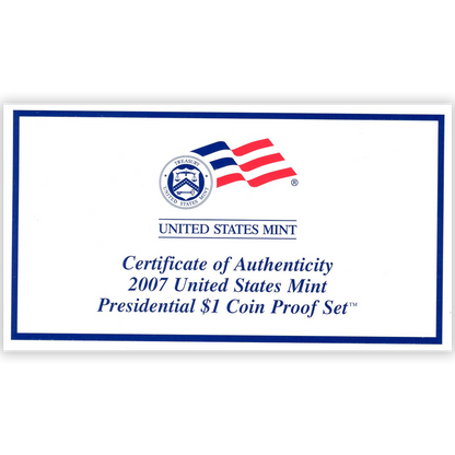 2007 US Proof Set - 14 Coins