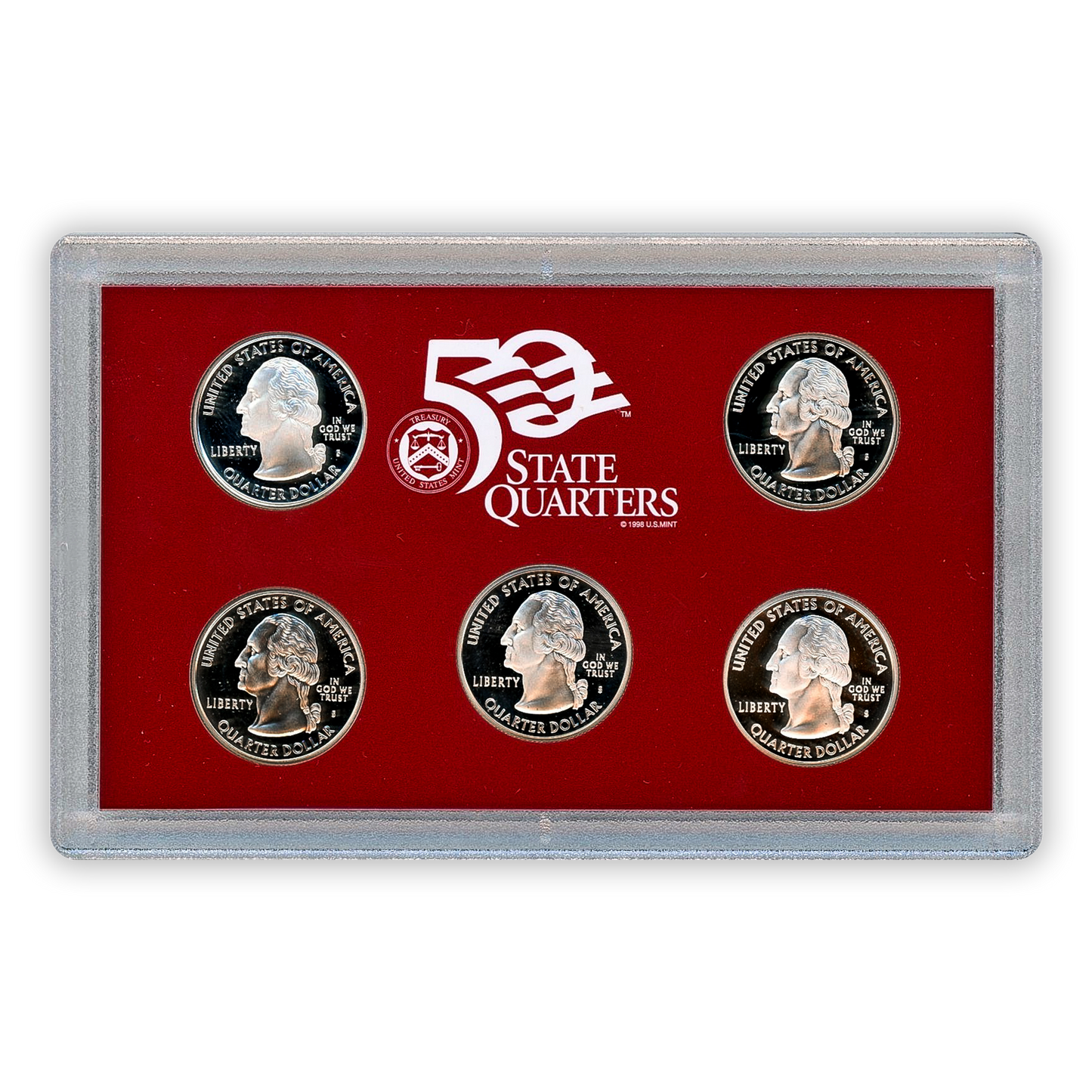 2007 Silver Proof Set - 14 Coins