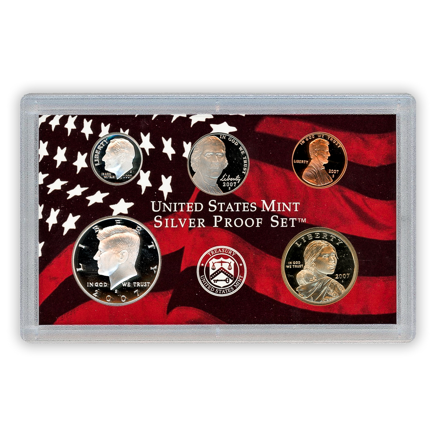 2007 Silver Proof Set - 14 Coins