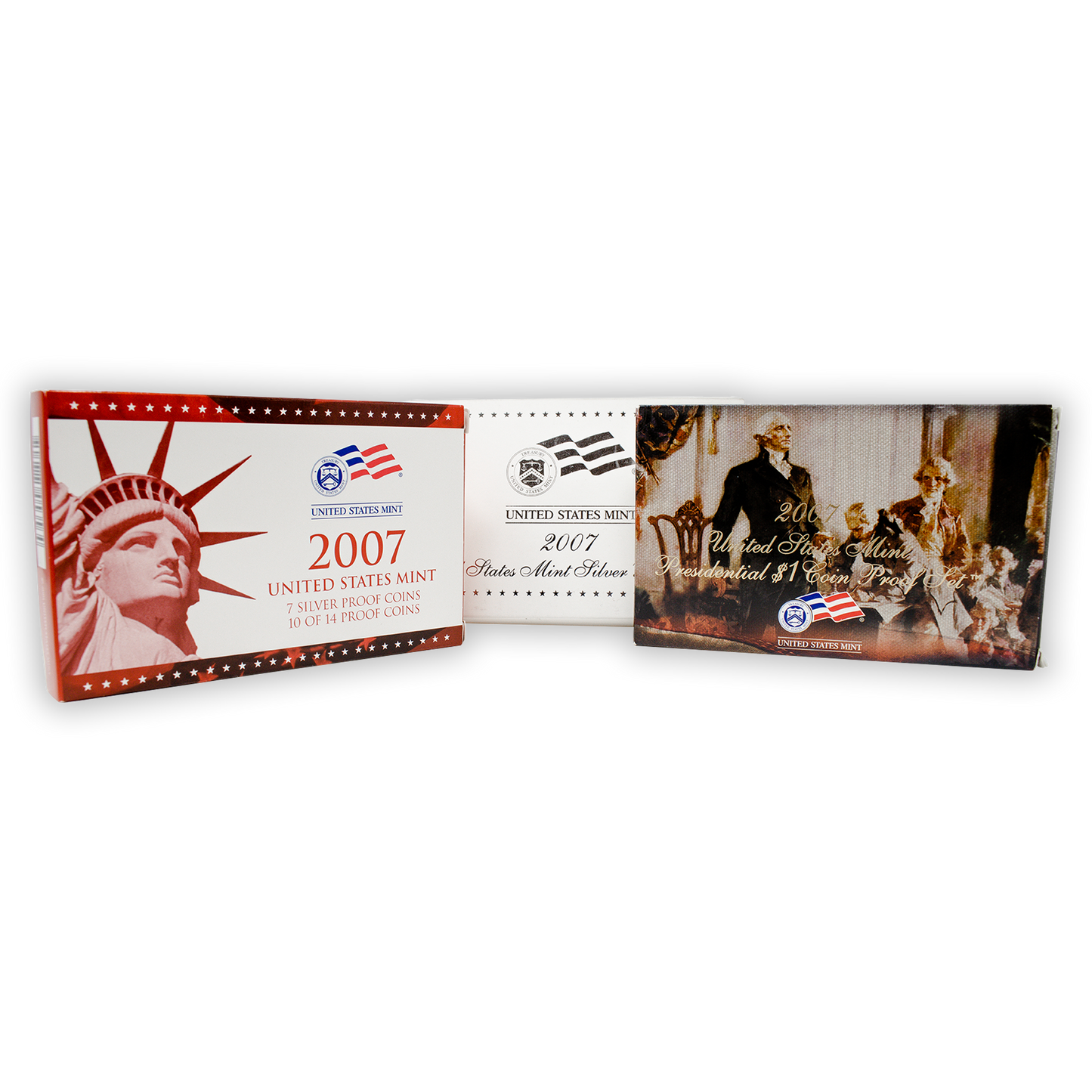 2007 Silver Proof Set - 14 Coins