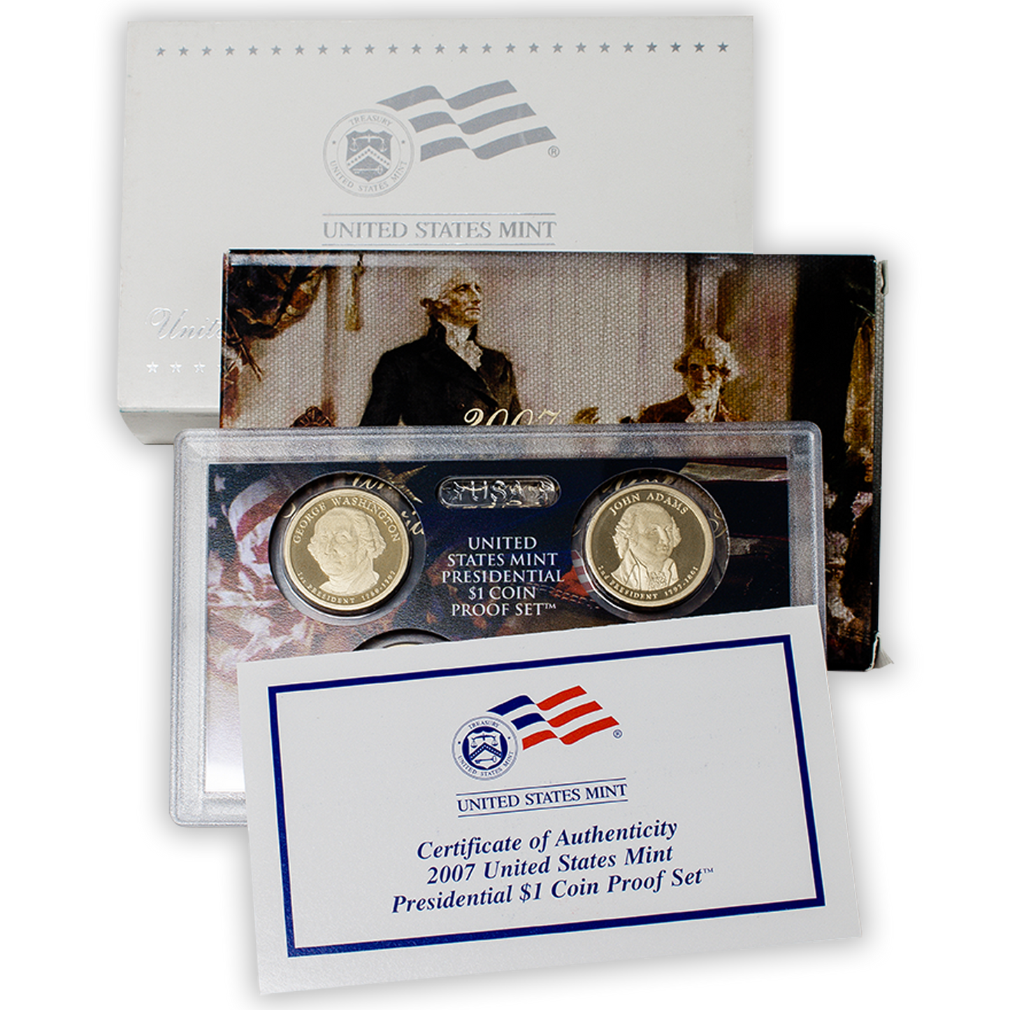 2007 Silver Proof Set - 14 Coins