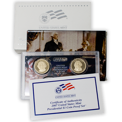 2007 Silver Proof Set - 14 Coins