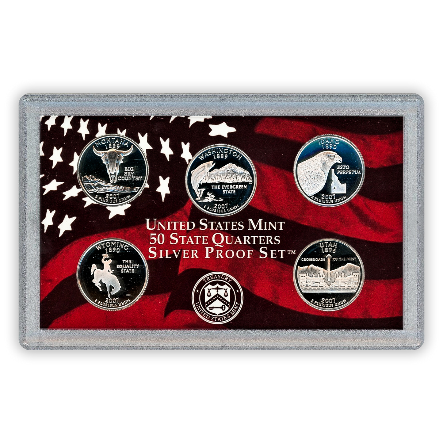 2007 Silver Proof Set - 14 Coins