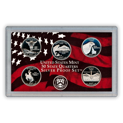 2007 Silver Proof Set - 14 Coins