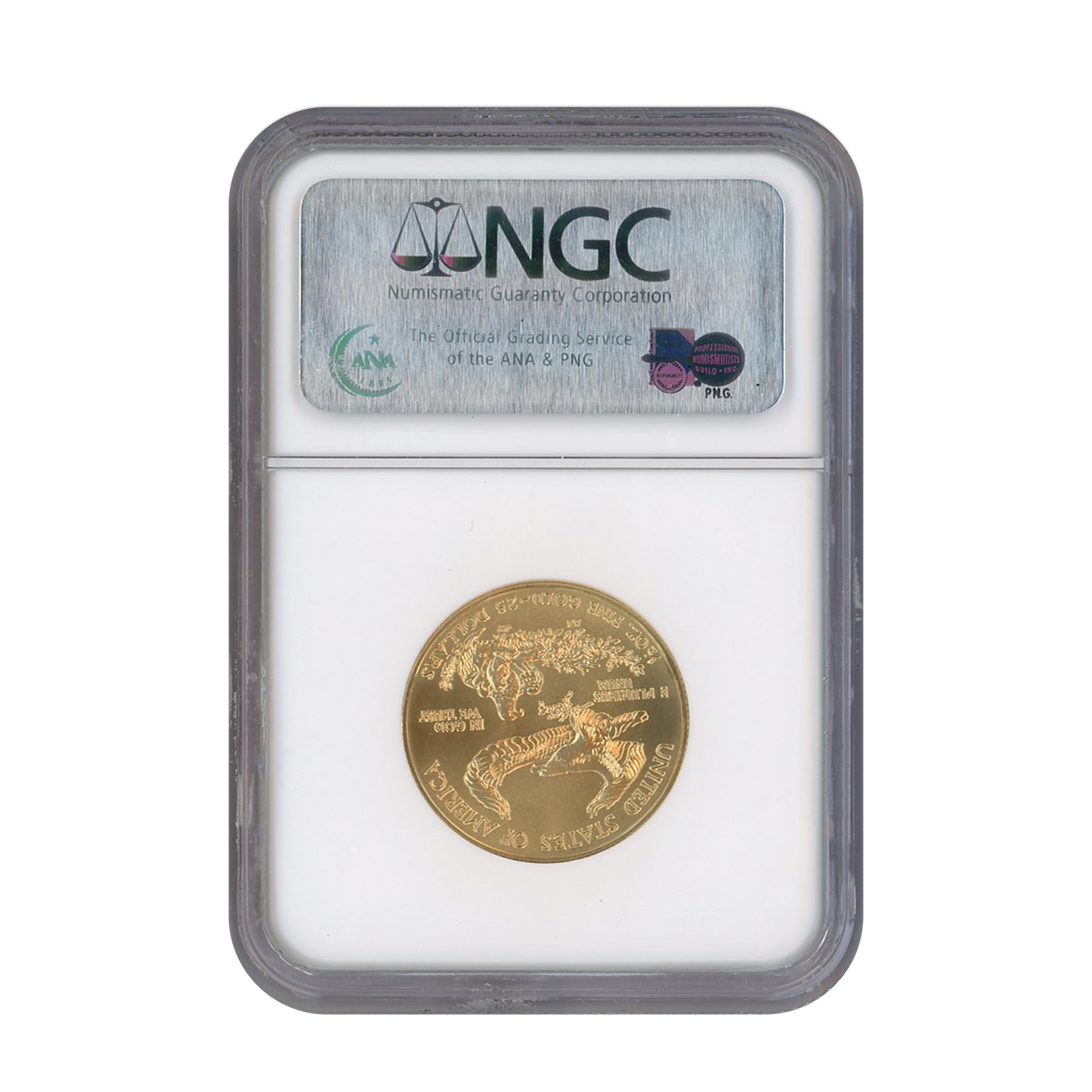 2007 $25 Gold Eagle NGC MS70