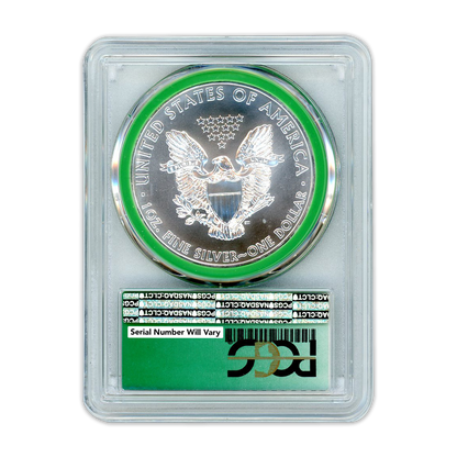 2008 American Silver Eagle - Business Strike - PCGS MS69 Monster Box Label