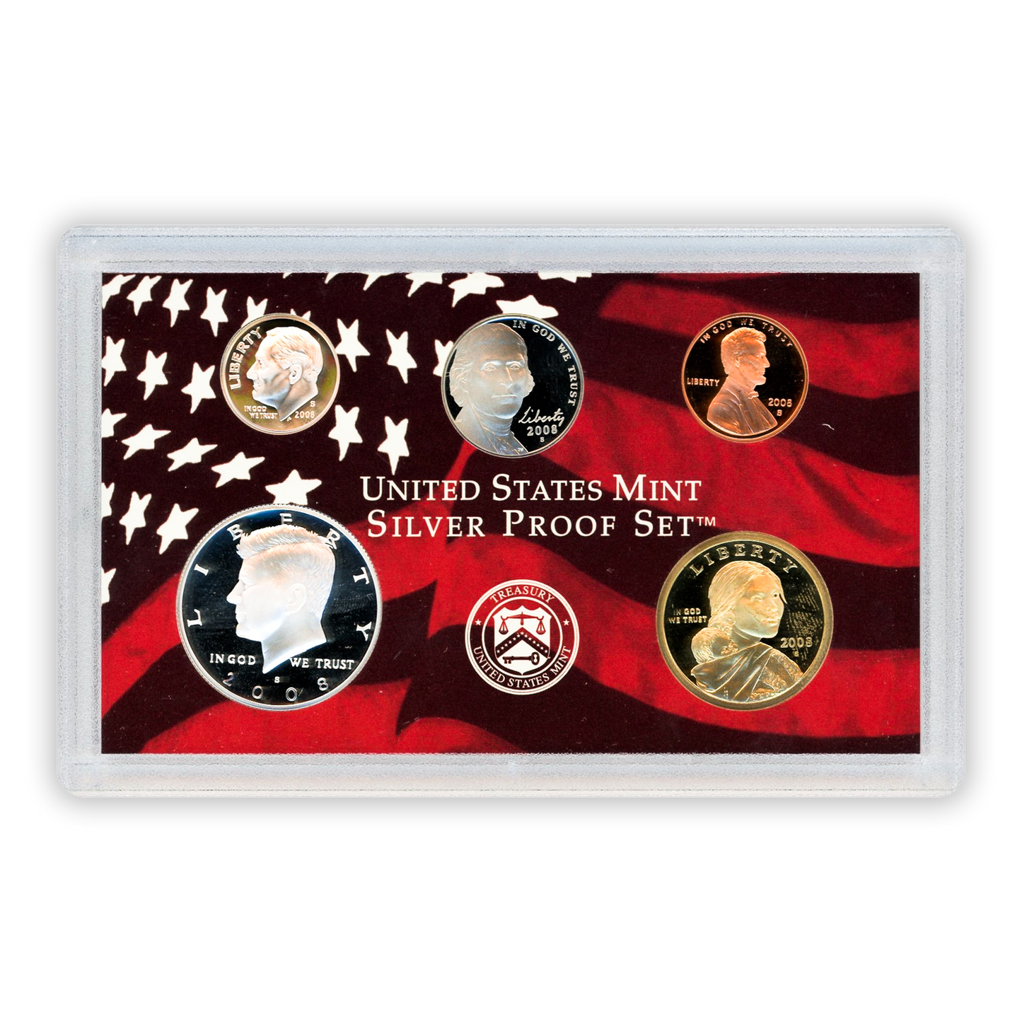2008 Silver Proof Set - 14 Coins