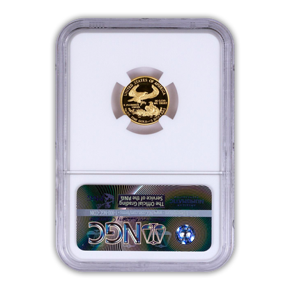 2008 $5 Gold Eagle - 1/10th oz - Philadelphia Proof - NGC PF70