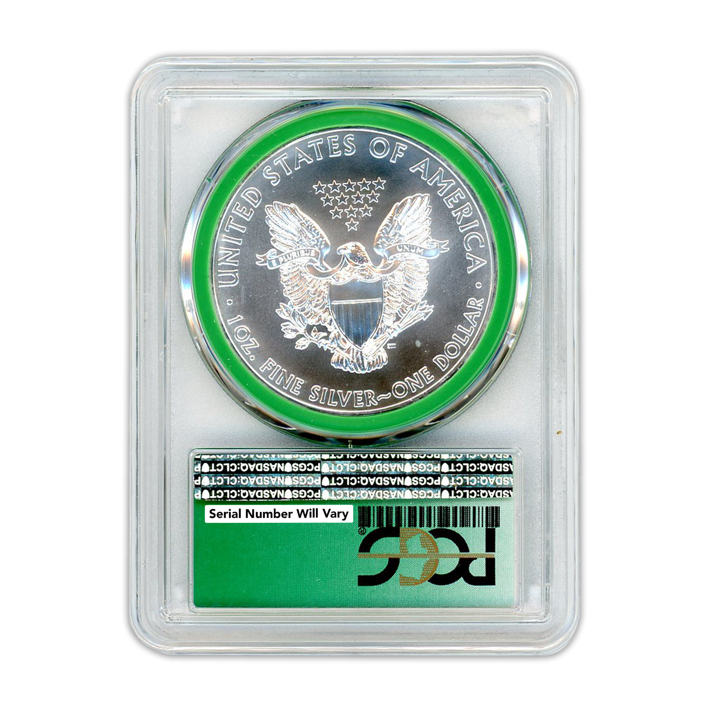 2009 American Silver Eagle - Business Strike - PCGS MS69 Monster Box Label