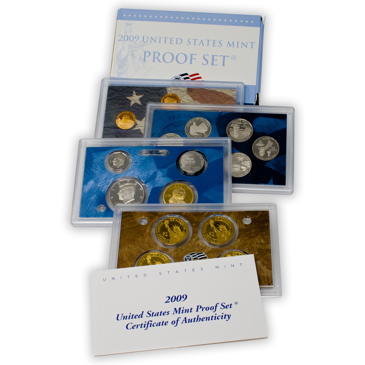 2009 US Proof Set - 18 Coins