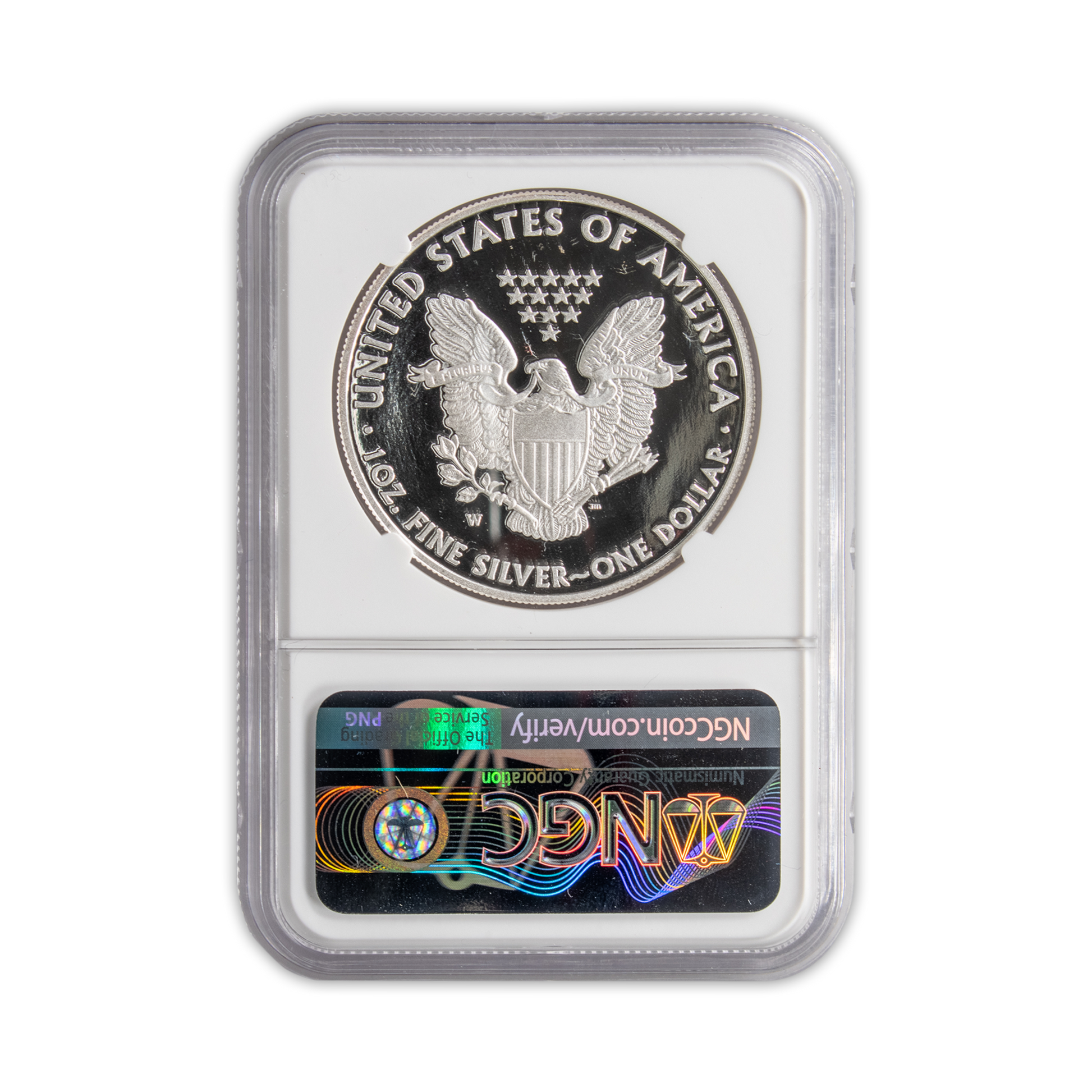 2010 Silver Eagle - Proof - NGC PF70 Ultra Cameo - CoinsTV
