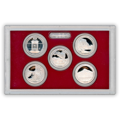 2010 Silver Proof Set - 14 Coins