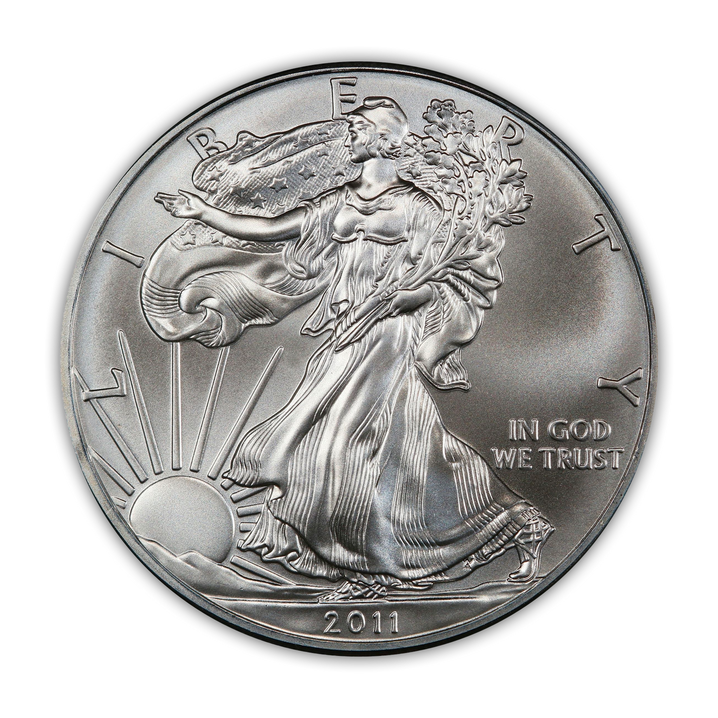 2011 Silver Eagle - Business Strike - Uncirculated - CoinsTV