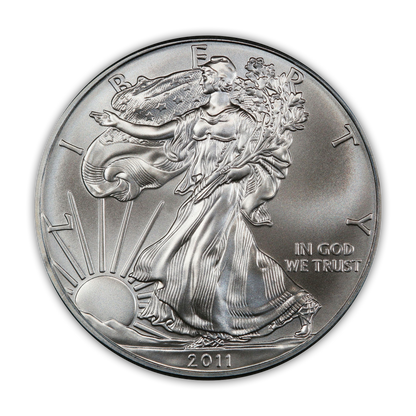 2011 Silver Eagle - Business Strike - Uncirculated - CoinsTV