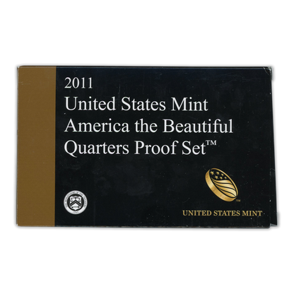 2011 United States Mint - America the Beautiful - Quarters Proof Set