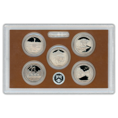2011 United States Mint - America the Beautiful - Quarters Proof Set