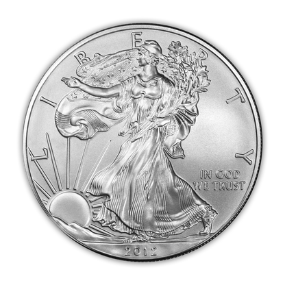 2012 Silver Eagle - West Point Burnished - Original Government Packaging (OGP)