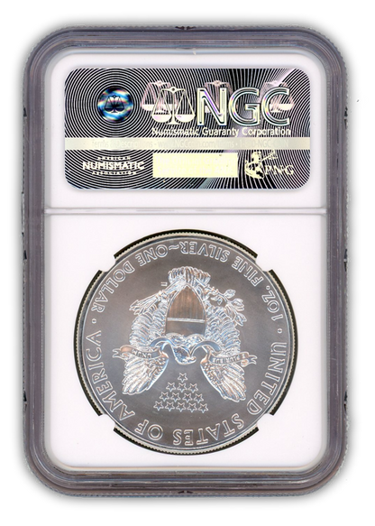 2012 Silver Eagle - Business Strike - NGC MS70  Mercanti Label