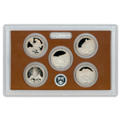 2012 United States Mint - America the Beautiful - Quarters Proof Set