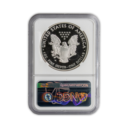 2013 Silver Eagle - Proof - NGC PF70 - CoinsTV