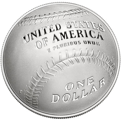 2014 Baseball Silver Dollar Philadelphia Proof - Original Government Packaging OGP