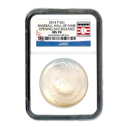 2014 Baseball Hall Of Fame Early Releases Philadelphia -  NGC MS70