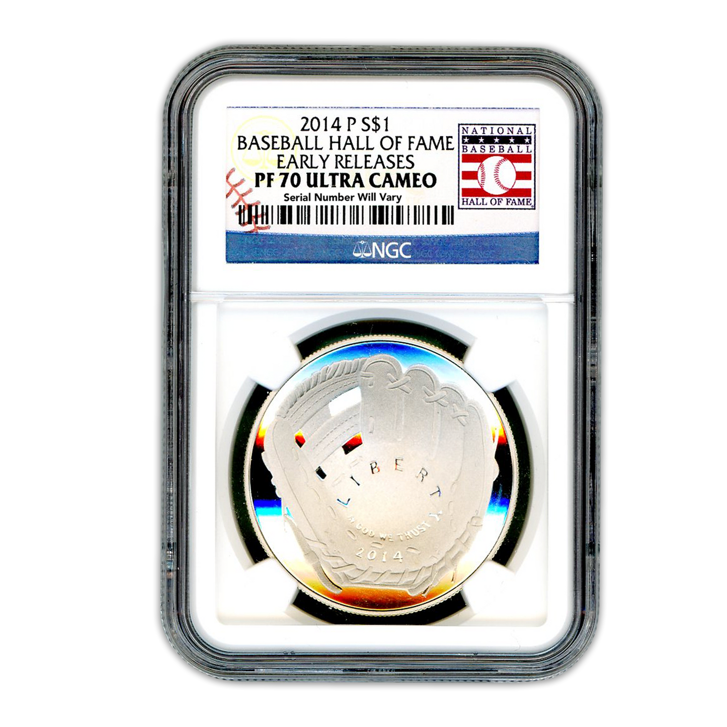 2014 Baseball Hall Of Fame Early Releases Philadelphia -  NGC PF70 Ultra Cameo