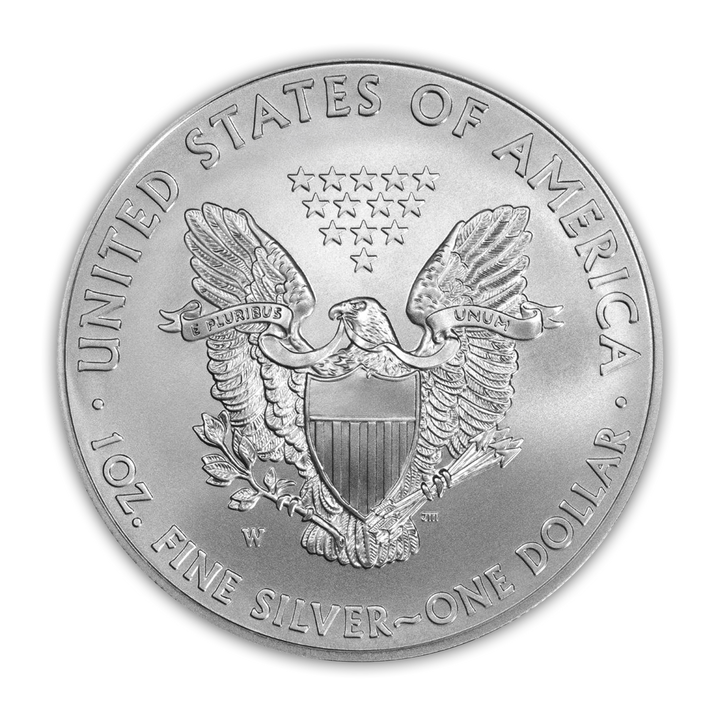 2014 Silver Eagle - West Point Burnished - Original Government Packaging (OGP)