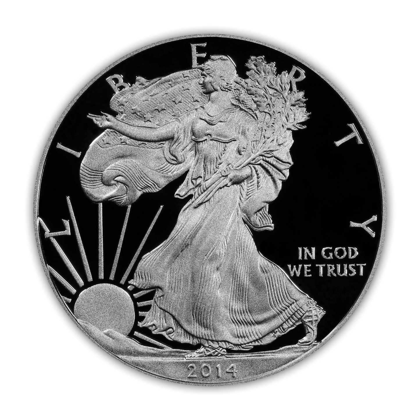 2014 Silver Eagle - West Point Proof - Original Government Packaging (OGP)