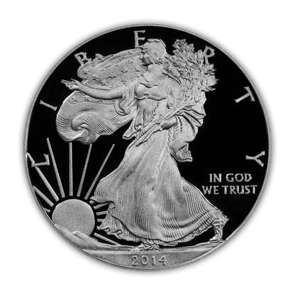 2014 Silver Eagle - West Point Proof - Original Government Packaging (OGP)